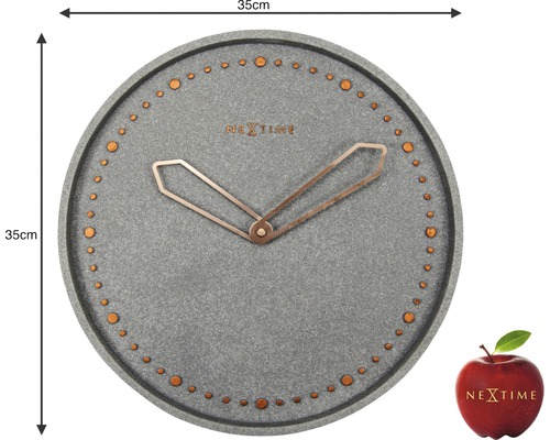 Nástenné hodiny Nextime, priemer 35 cm