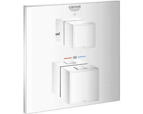 Termostatická vaňová batéria GROHE Grohtherm Cube chrómová 24155000