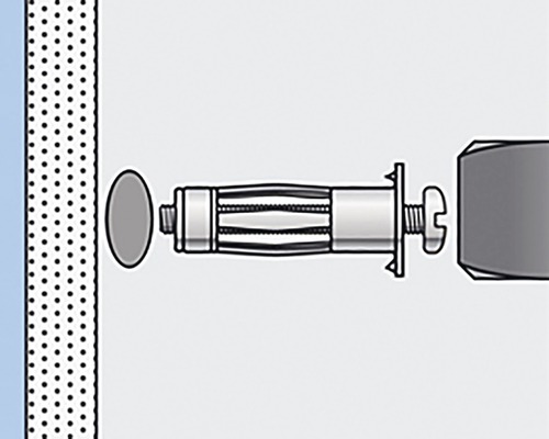 Hmoždinka do dutých priestorov na upevnenie v stene