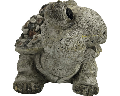 Dekoratívna kamenná korytnačka do záhrady