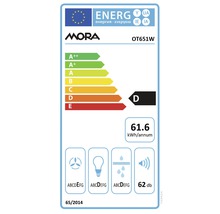 Energetický štítok Mora OT651W