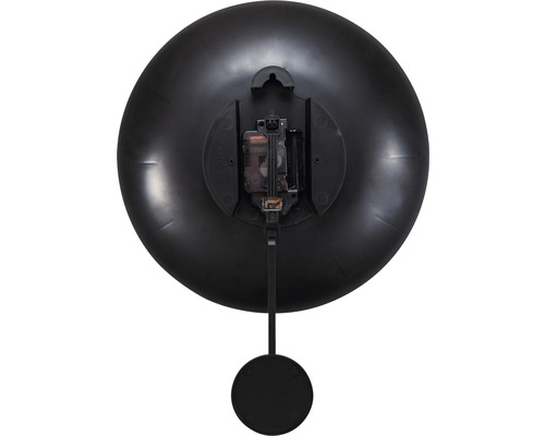 Zadná strana kyvadlových hodín