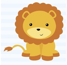 Ilustrácia sediaceho leva