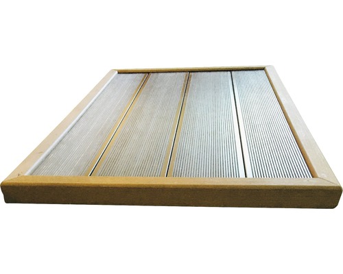 Drevený rám s lamelovým roštom