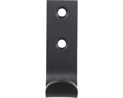 Kovový vešiak na oblečenie s dvoma upevňovacími otvormi