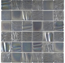 Keramická mozaika CG KN3 štvorec Kanran 29,5x29,5 cm black-thumb-0