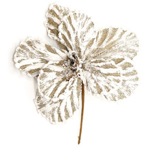 Dekoratívna umelá kvetina s textilnými kvetmi a stonkou