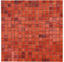 Sklenená mozaika GM MRY 300 štvorec 29,5x29,5 cm sklo červená-thumb-0