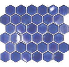 Keramická mozaika HX560 šesťuholník uni kobaltovo modrá lesklá-thumb-0