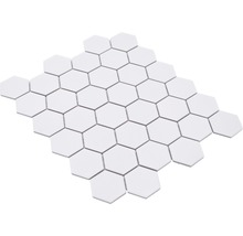 Keramická mozaika HX AT51 šesťuholník 32,5x28,1 cm Uni biela R10B-thumb-5