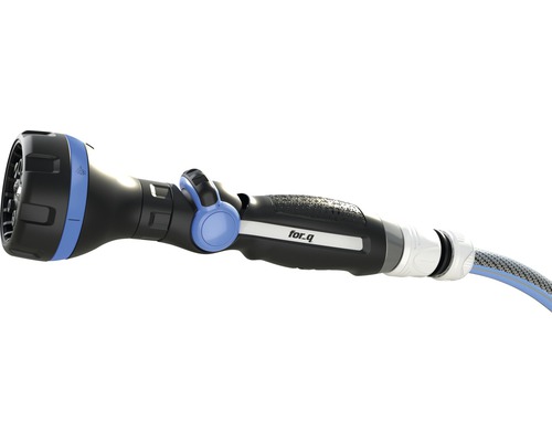 Záhradný postrekovač s rôznymi typmi prúdu