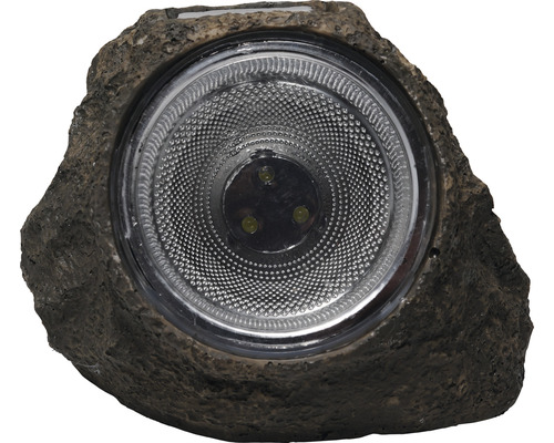 Solárna lampa vo vzhľade kameňa