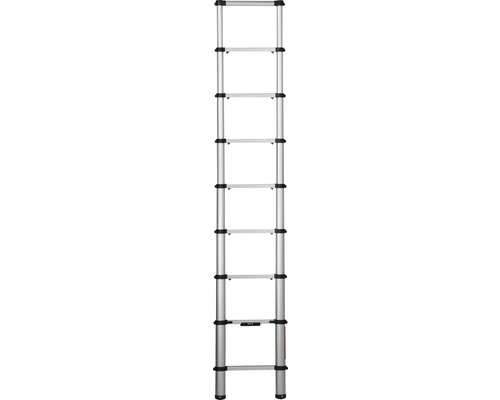 Rozložený teleskopický rebrík