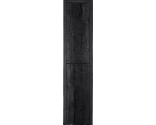 Kúpeľňová skrinka vysoká Sanox Bloxx dub čierny 40 x 172 x 35 cm