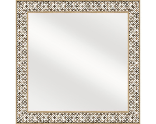 Zrkadlo v dekoratívnom ráme Shabby 49 x 49 cm Zrkadlo v dekoratívnom ráme Shabby 49 x 49 cm
