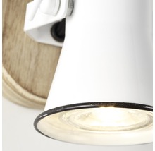 LED bodové svietidlo Brilliant SEED GU10 1x5 W buk