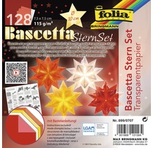 Bascetta hviezdicový set transparentný papier s návodom