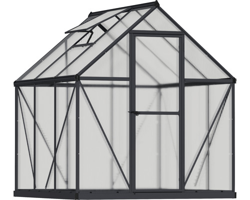 Skleník s oknom a dverami