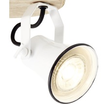 LED bodové svietidlo Brilliant Seed GU10 3x5 W biela