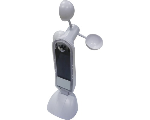 Meteostanica s vetromerom na meranie rýchlosti vetra