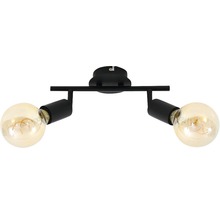 LED bodové svietidlo Briloner E27 2x60W čierne-thumb-1 LED bodové svietidlo Briloner E27 2x60W čierne-thumb-1