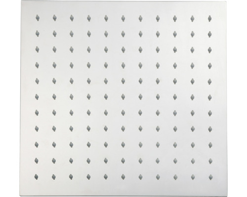 Štvorcová sprchová hlavica s mnohými tryskami