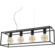Luster Briloner Black Steel 4xE27 40W čierny-thumb-1 Luster Briloner Black Steel 4xE27 40W čierny-thumb-1