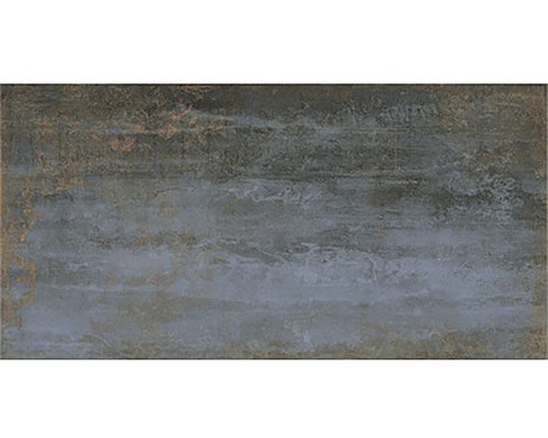 Dlažba imitácia kovu Flatiron Blue 60x120 cm