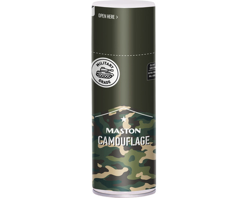 Farba v spreji Camouflage Olive Green RAL6003 400 ml Maston kamuflážny sprej