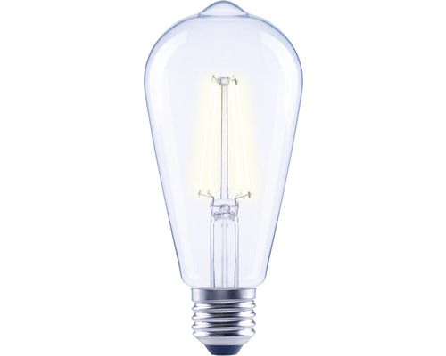 Číra LED žiarovka v štýle Edison s päticou E27