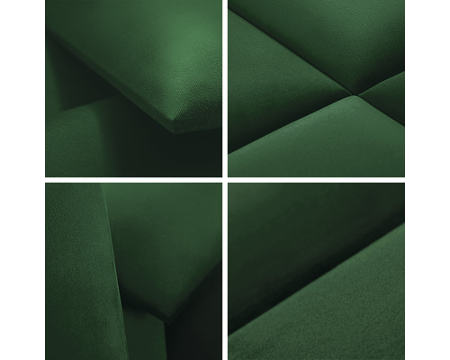 Detail akustických panelov z látky