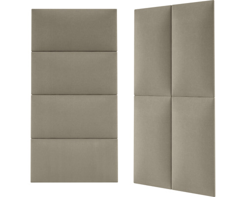 Dva akustické panely na dekoráciu stien