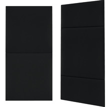 Dva zvukovoizolačné panely pre montáž na stenu