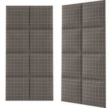 Zvuk pohlcujúci panel so štvorcovým vzorom na montáž na stenu