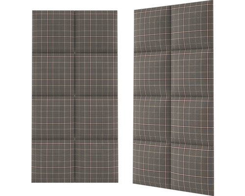 Zvuk pohlcujúci panel so štvorcovým vzorom na montáž na stenu