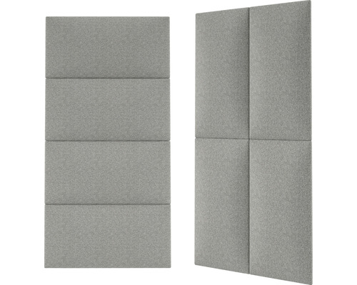 Sivé akustické panely na pohlcovanie zvuku