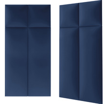 Dva modré akustické panely na dekoráciu stien