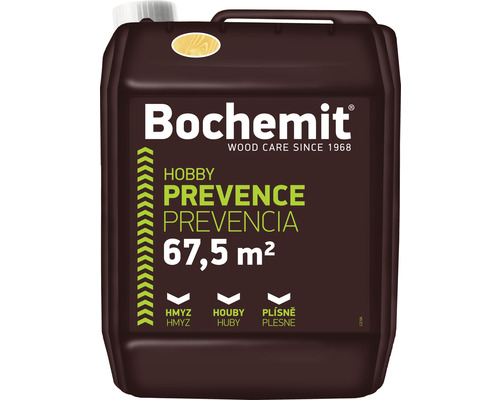 Impregnácia dreva Bochemit Hobby Prevence bezfarebný 5 l Bochemit prípravok na ochranu dreva pre hobby použitie, chráni pred hmyzom, hubami a plesňou
