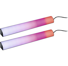 Dve LED svetelné lišty s napájacím káblom