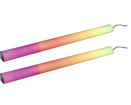 LED svetelný stĺp Paulmann 78879 EntertainLED Dynamic Rainbow set RGB 2 ks 60 cm Dve LED svetelné lišty