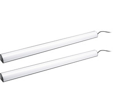 Dve LED svetlá pod skrinku s napájacím káblom