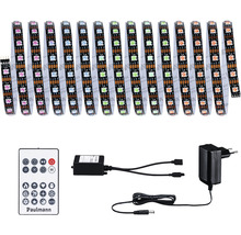 LED pásik s diaľkovým ovládaním a napájacím zdrojom