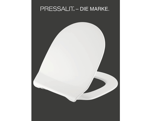 WC doska Pressalit Connexion biela softclose / s pomalým zatváraním 980011-DE9999 Pressalit záchodová doska z plastu