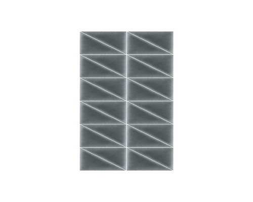 Nástenné panely s trojuholníkovým vzorom