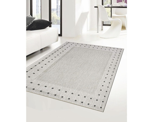 Podlahový koberec Floorlux 20329-04 silver-black 120x170 cm (metráž)