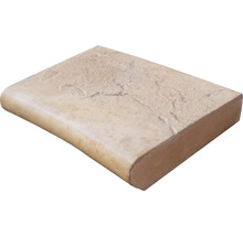 Bazénový lem BORNEO oblúk ∅1450 x 285/246 x 220 mm karamelový