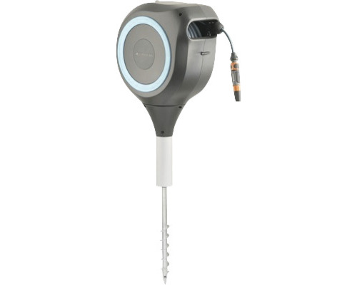 Box na záhradnú hadicu so zemným hrotom na zavlažovanie