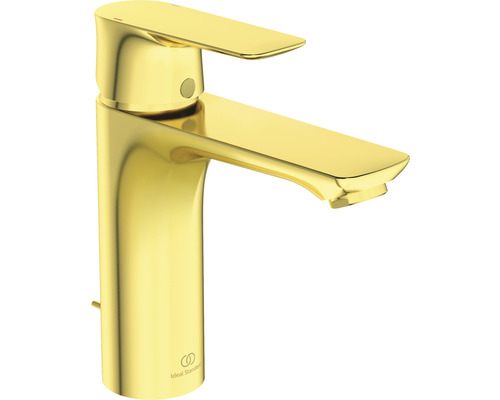 Umývadlová batéria Ideal Standard Connect Air pre umývadlo na dosku Brushed Gold A7053A2 Umývadlová batéria z kovu