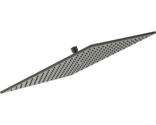 Hlavová sprcha Ideal Standard Idealrain Atelier 400 x 400 mm antracit A5806A5 Štvorcová sprchová hlavica na inštaláciu v kúpeľni