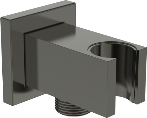 Podomietkový vývod s držiakom na sprchu Ideal Standard Idealrain Atelier Magnet Grey 1/2" hranatý